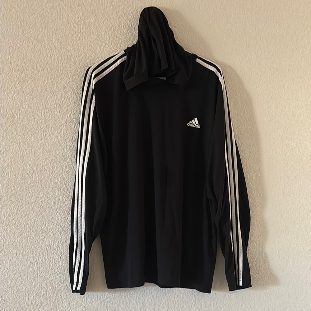 AEROREADY DESIGNED TO MOVE PRIMEGREEN Adidas Black Long Sleeve Shirt